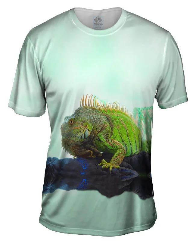 Cool Vintage T-Shirt-Fierce Iguana