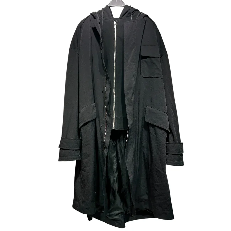 Classic Zip Hoodie-Juun.J/Coat/XL/Cotton/BLK/Hoodie coat