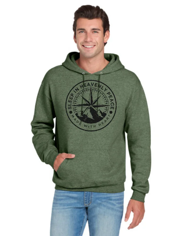 Eco-Friendly Hoodie-SHP Graphic Hoodie - Mountain Peak Hoodie