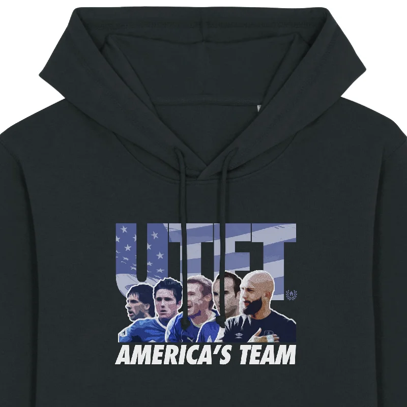 Bold Color Hoodie-America's Team Hoodie